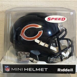 Chicago Bears Mini Football Helmet Riddell Sports NFL NIB Great Gift
